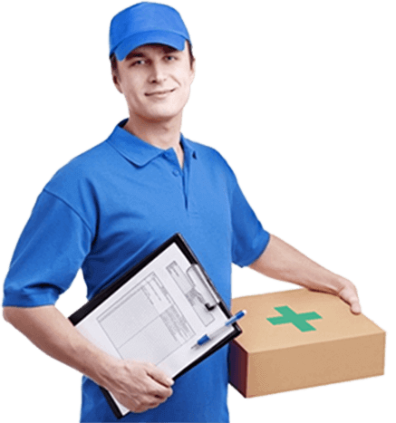 Mdicine Delivery Boy